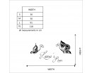 Butterfly Customized Name Children Wall Decals Baby Nursery Name Wall Stickers